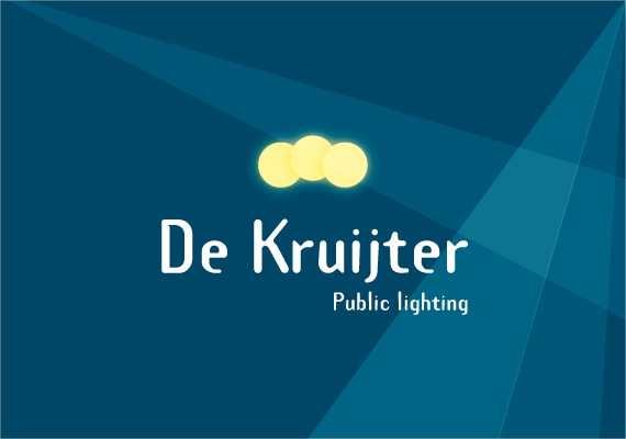 Logo & huisstijl voor bedrijf in straatverlichting